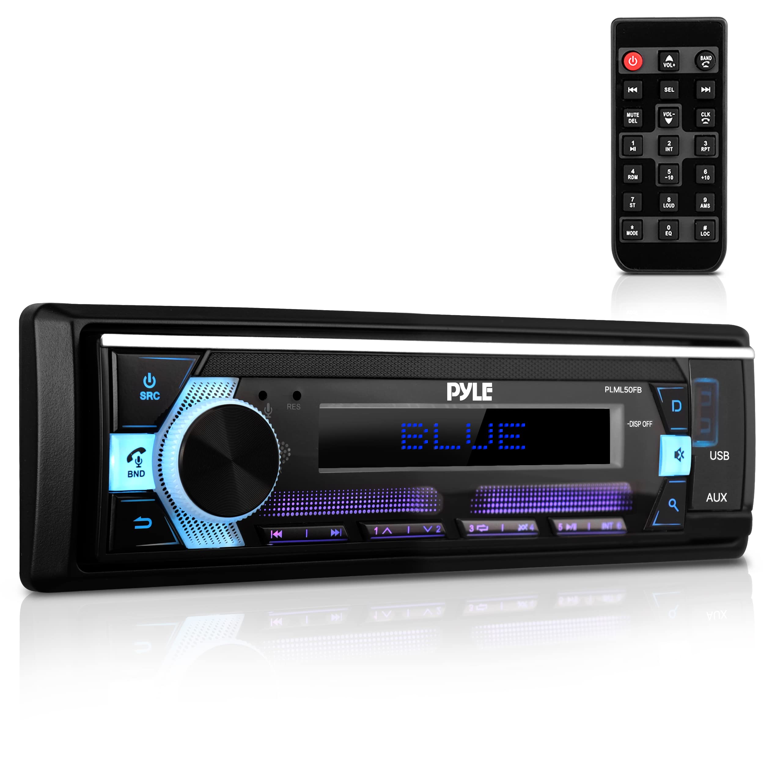 Foto 2 pulgar | Receptor Estéreo Bluetooth Para Unidad Principal Pyle Plml50fb, Color Negro - Venta Internacional.