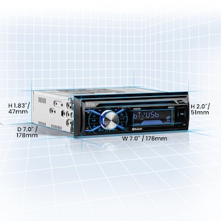 Foto 4 | Estéreo Para Coche Boss Audio Systems 508uab Bluetooth Single Din - Venta Internacional.