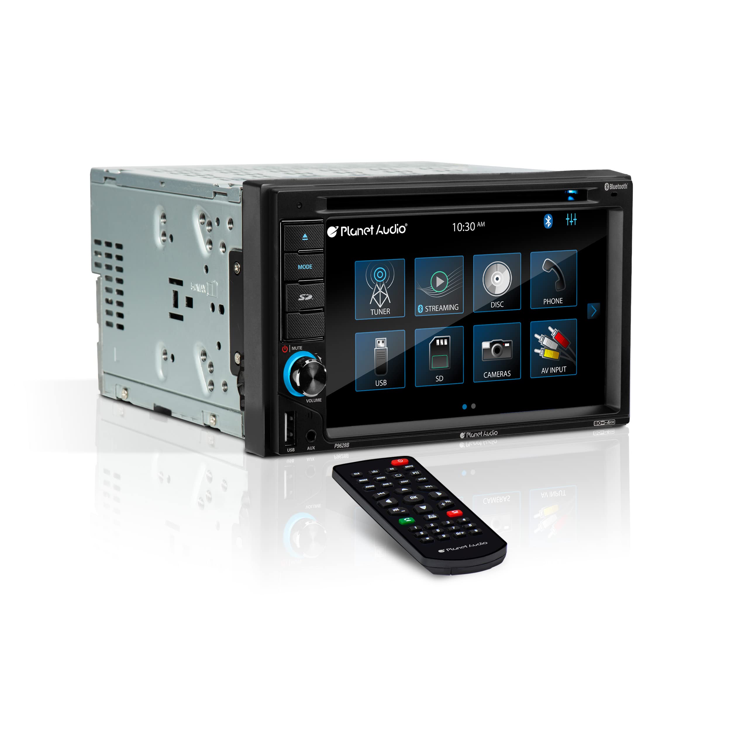 Sistema Estéreo Para Coche Planet Audio P9628b De 6.2 Pulgadas, Doble Din - Venta Internacional.
