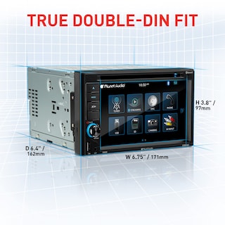 Foto 4 | Sistema Estéreo Para Coche Planet Audio P9628b De 6.2 Pulgadas, Doble Din - Venta Internacional.