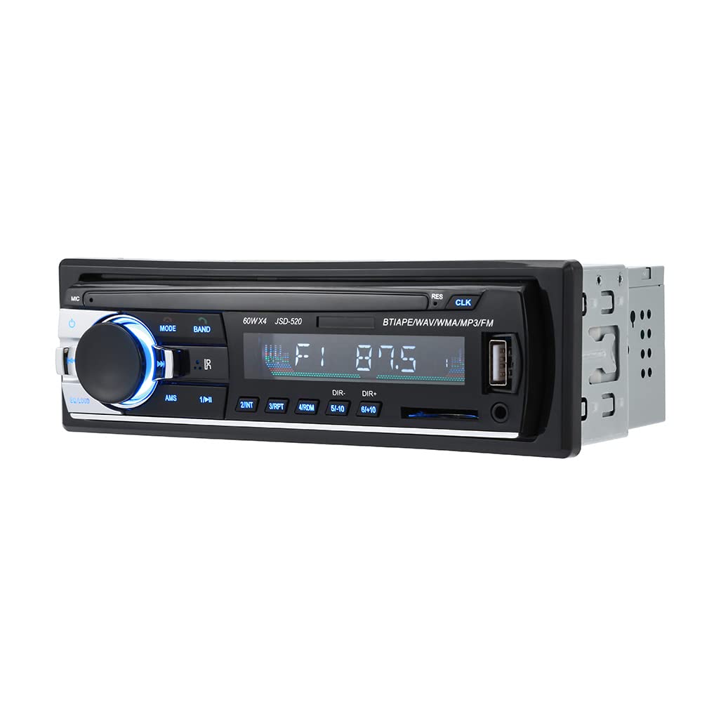 Foto 1 | Estéreo Digital Para Coche Con Bluetooth De Un Solo Din, Usb, Sd, Audio, Mp3/fm - Venta Internacional.