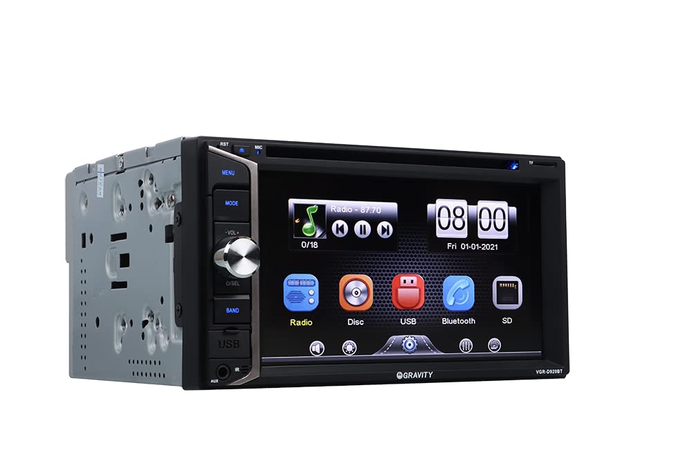 Foto 3 pulgar | Receptor Estéreo Para Coche Gravity D920bt Con Pantalla Táctil Hd De 6.2 Pulgadas - Venta Internacional.