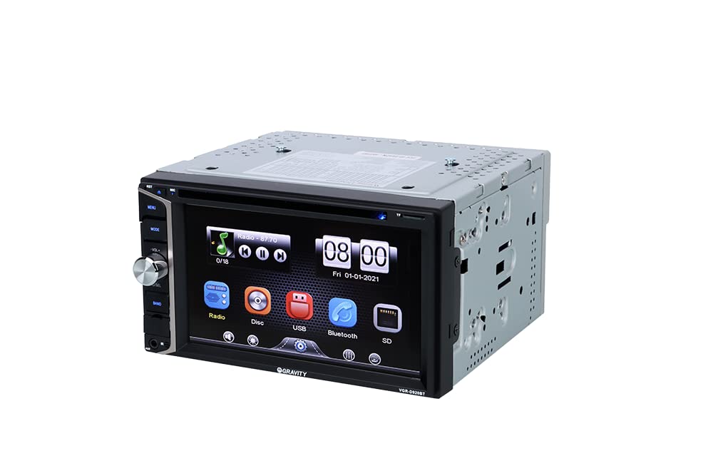 Foto 5 pulgar | Receptor Estéreo Para Coche Gravity D920bt Con Pantalla Táctil Hd De 6.2 Pulgadas - Venta Internacional.