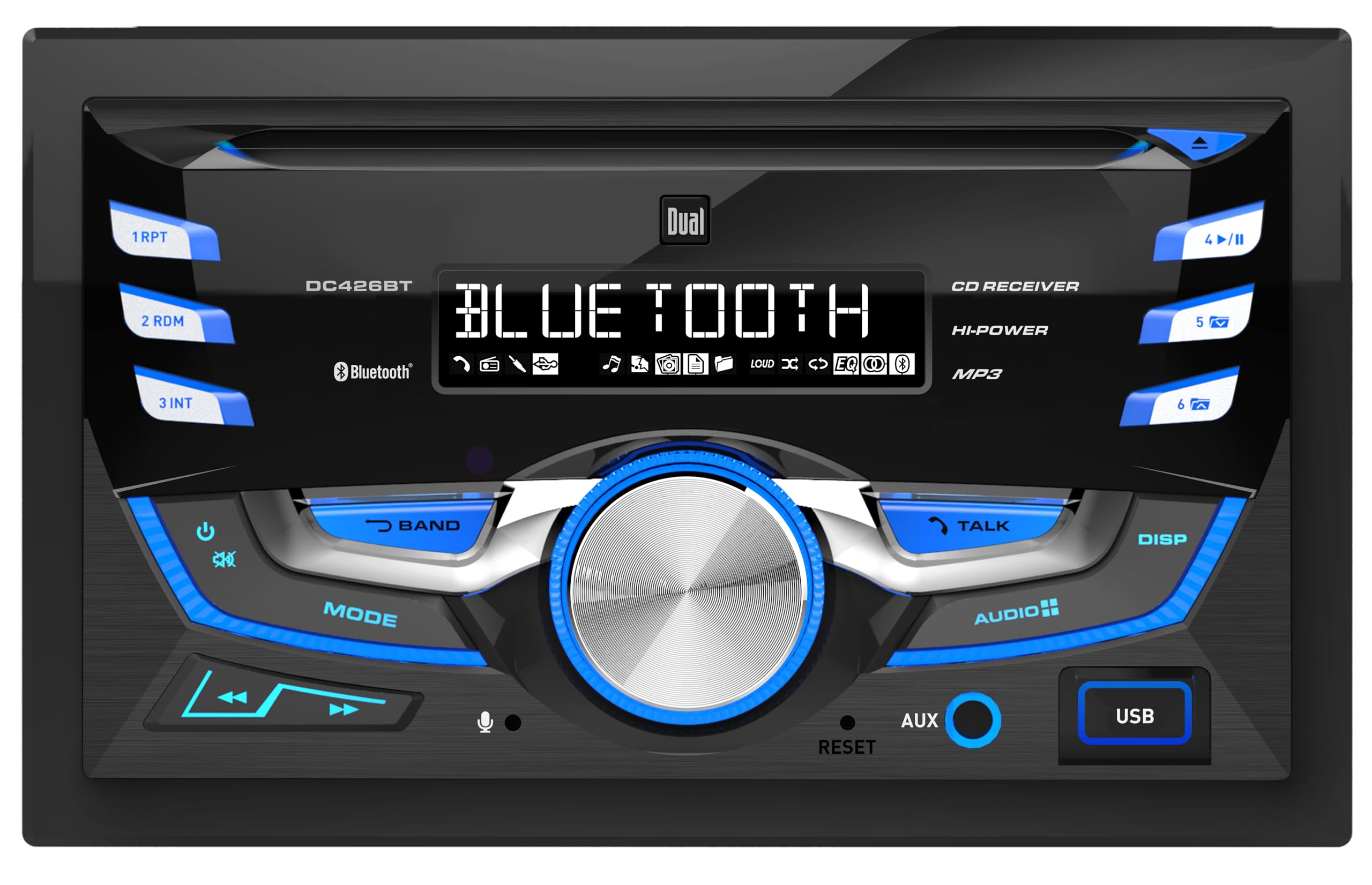 Reproductor Estéreo De Cd/mp3 Dual Electronics Dc426bt Bluetooth Para Coche - Venta Internacional.