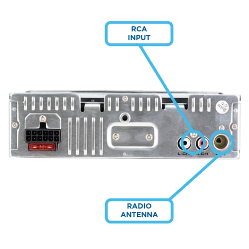 Foto 7 pulgar | Radio Estéreo Para Coche, Reproductor De Cd Jensen Jcr311, Bluetooth, Manos Libres - Venta Internacional.