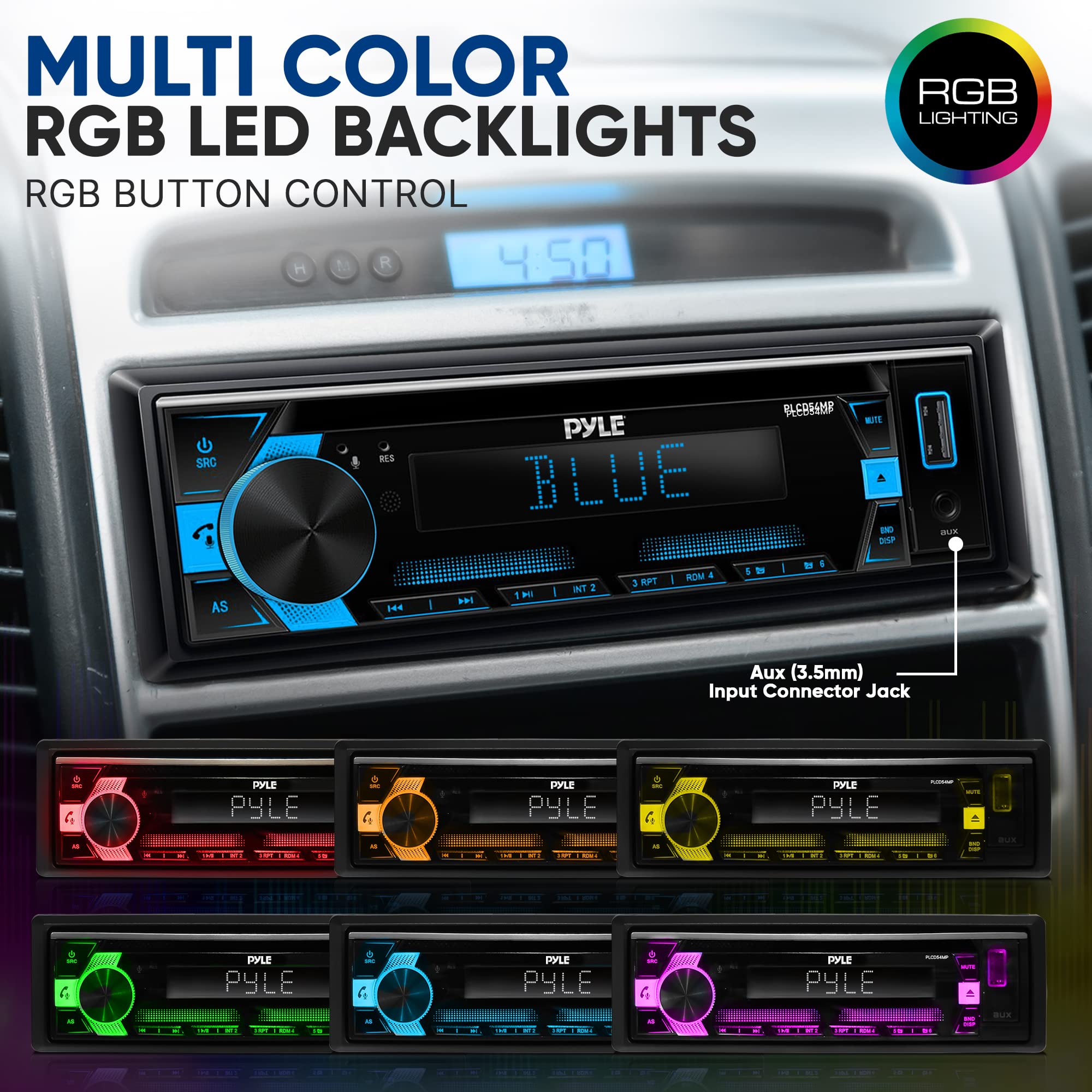 Foto 4 pulgar | Receptor Estéreo Pyle Mp3 Amplificador De Potencia Bluetooth 240w - Venta Internacional.