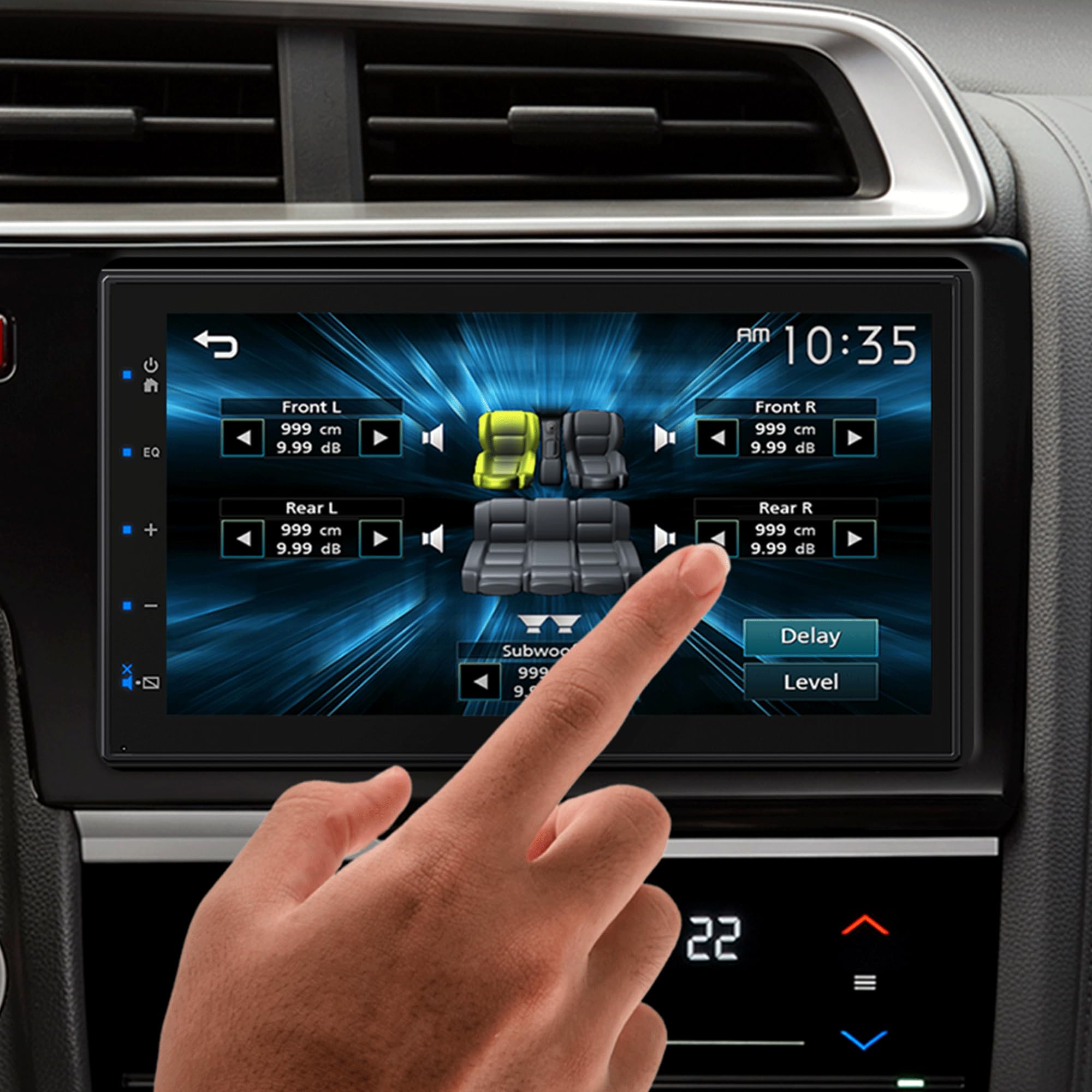 Foto 5 pulgar | Receptor Estéreo Para Coche Jvc Kw-m180bt Bluetooth Usb 6.75'' - Venta Internacional.
