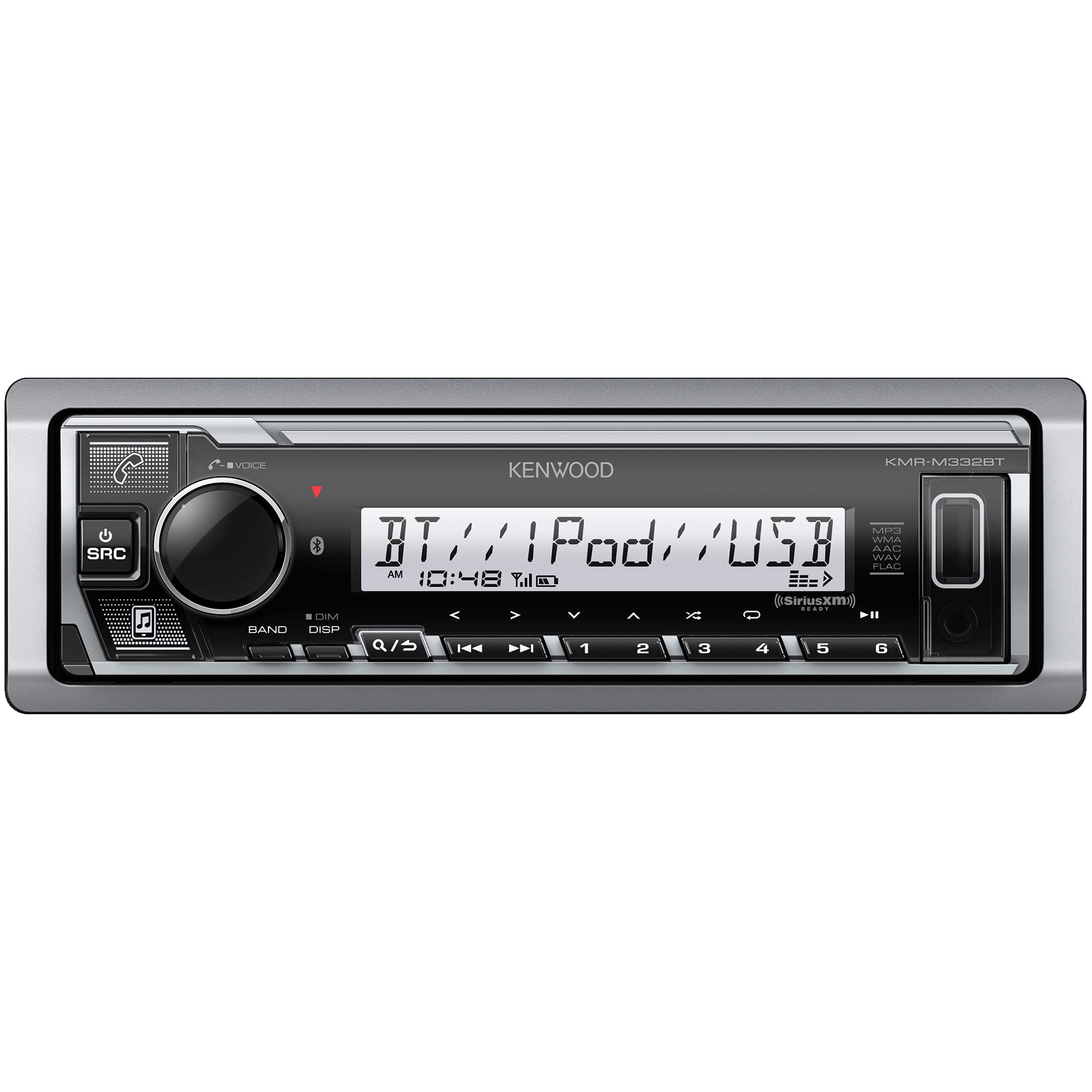 Foto 1 | Estéreo Kenwood Kmr-m332bt Bluetooth Usb Mp3 Para Coches Y Barcos - Venta Internacional.