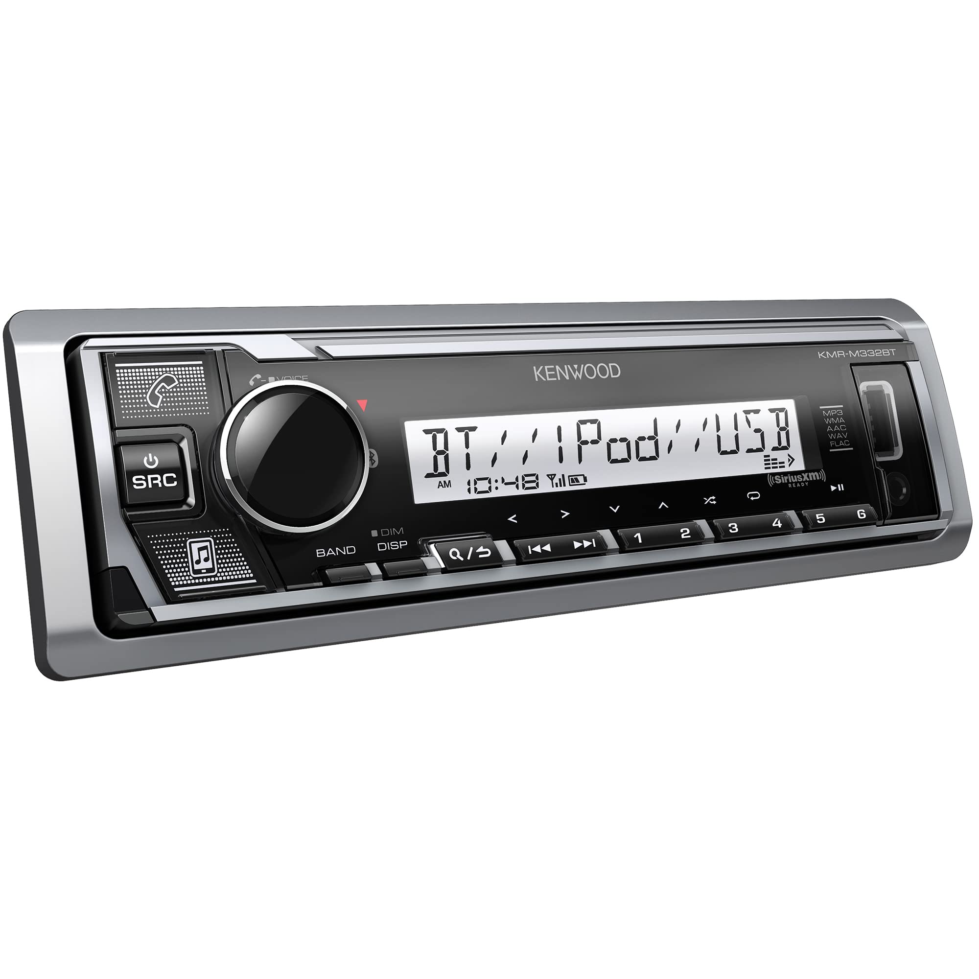 Foto 3 pulgar | Estéreo Kenwood Kmr-m332bt Bluetooth Usb Mp3 Para Coches Y Barcos - Venta Internacional.