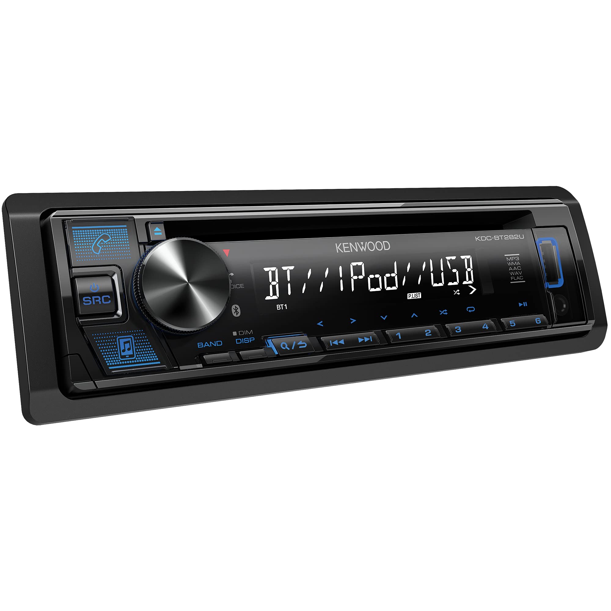 Foto 3 pulgar | Estéreo De Coche Kenwood Kdc-bt282u Receptor De Cd Bluetooth Usb - Venta Internacional.