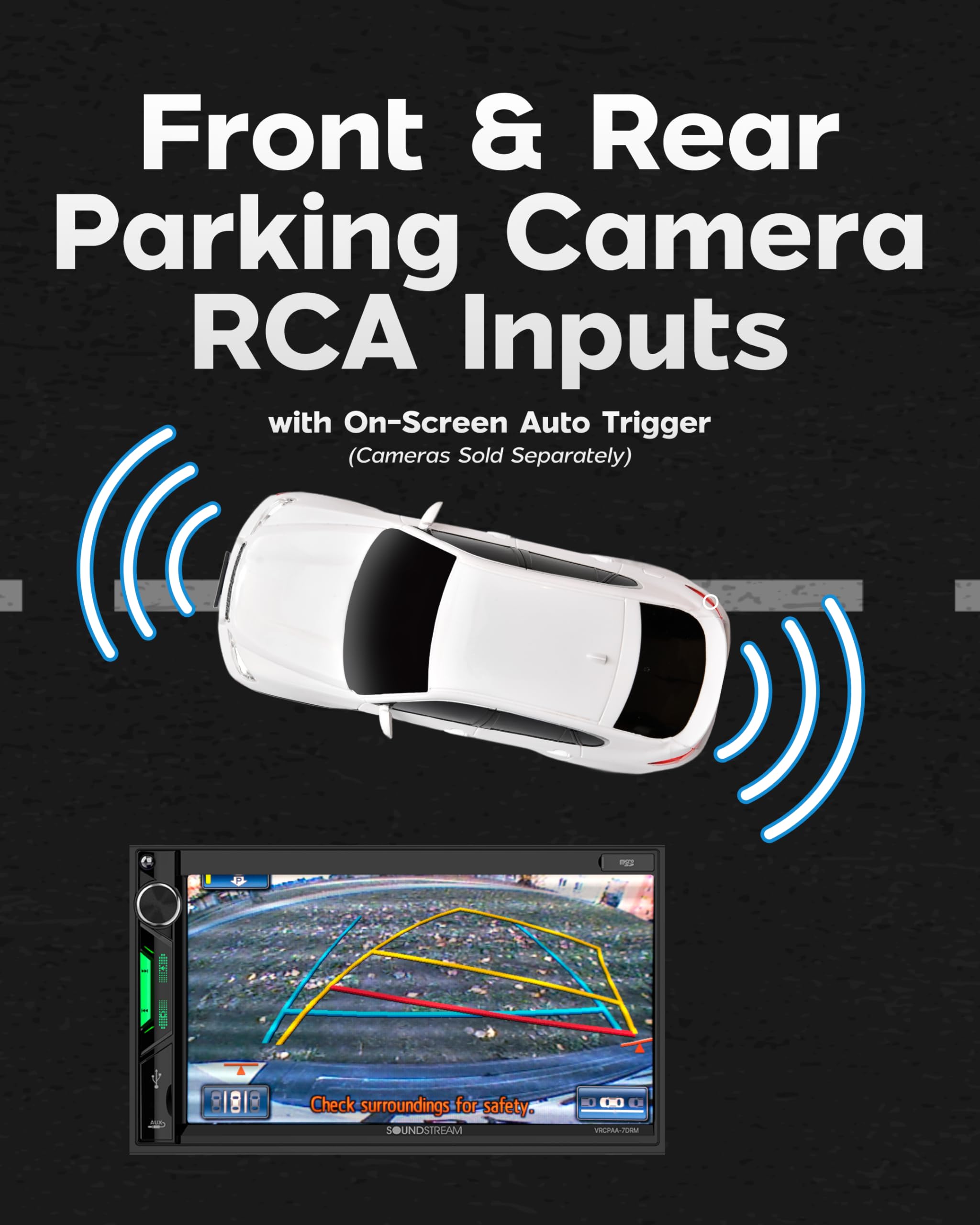 Foto 3 | Sistema Estéreo para Coche Soundstream Vrcpaa-7drm Con Apple Carplay Y Android - Venta Internacional