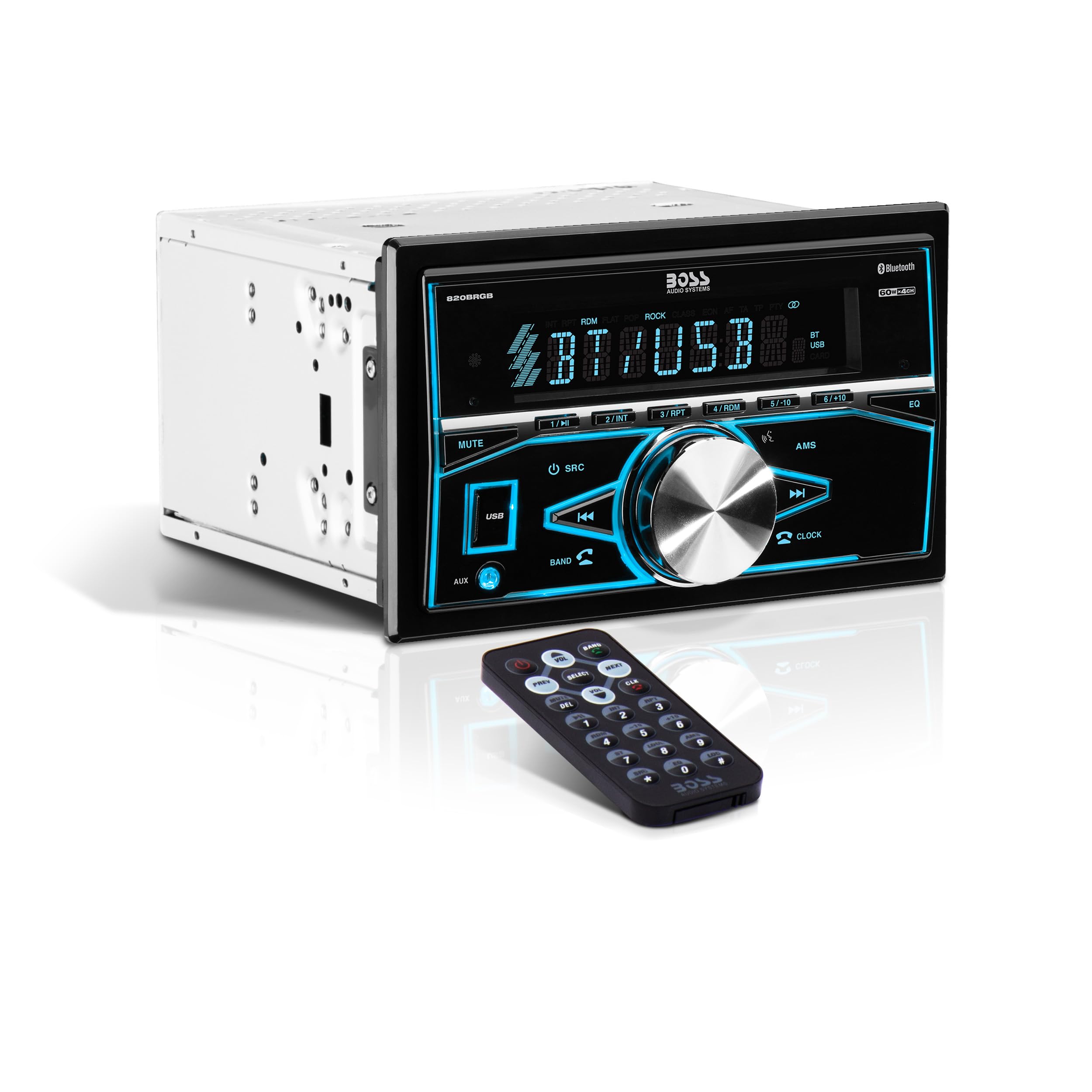 Foto 2 pulgar | Sistema Estéreo para Coche Boss Audio Systems 820brgb Double Din Bluetooth - Venta Internacional