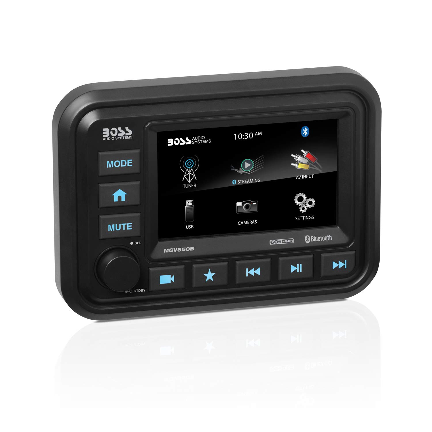 Receptor Marine Gauge Boss Audio Systems Mgv550b 13 cm Touch - Venta Internacional