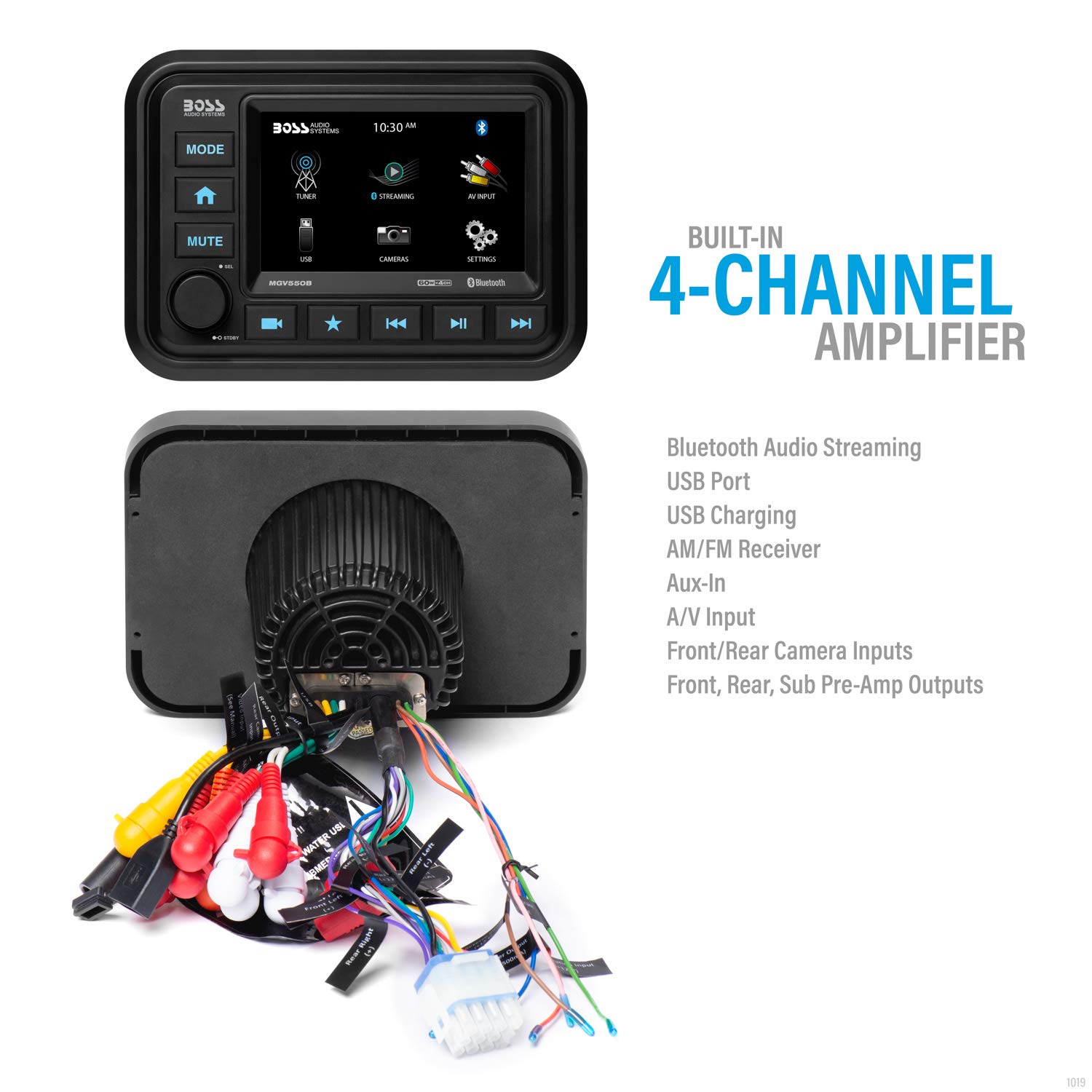 Foto 4 pulgar | Receptor Marine Gauge Boss Audio Systems Mgv550b 13 cm Touch - Venta Internacional