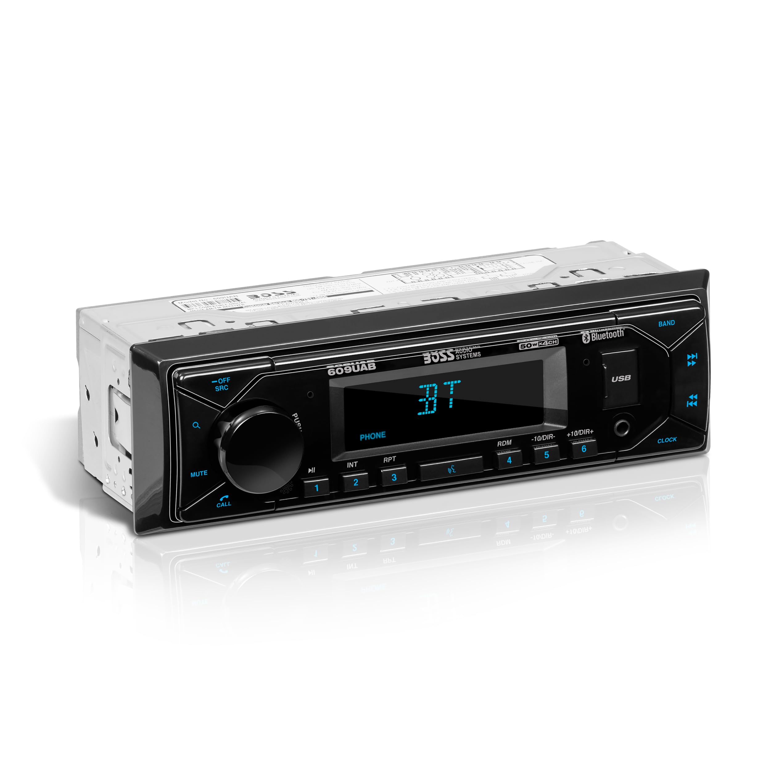 Foto 2 pulgar | Sistema Estéreo para Coche Boss Audio Systems 609uab Bluetooth Single Din - Venta Internacional