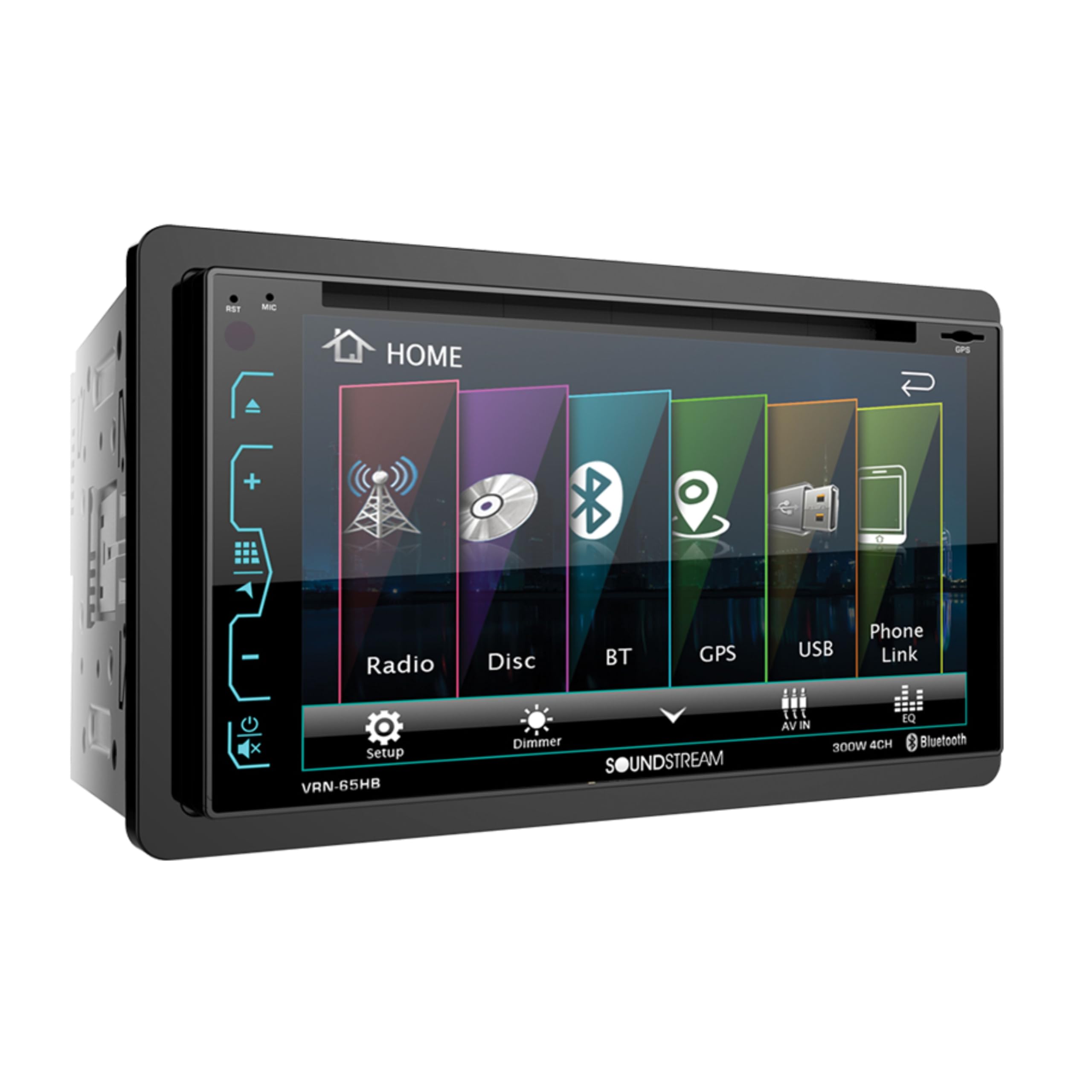 Receptor Soundstream Vrn-65hb 2 Din Para Gps/dvd/cd/mp3/am/fm - Venta Internacional