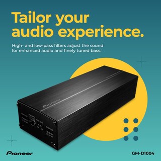 Foto 5 | Amplificador para Coche Pioneer Gm-d1004 4 Canales Class Fd 400w - Venta Internacional