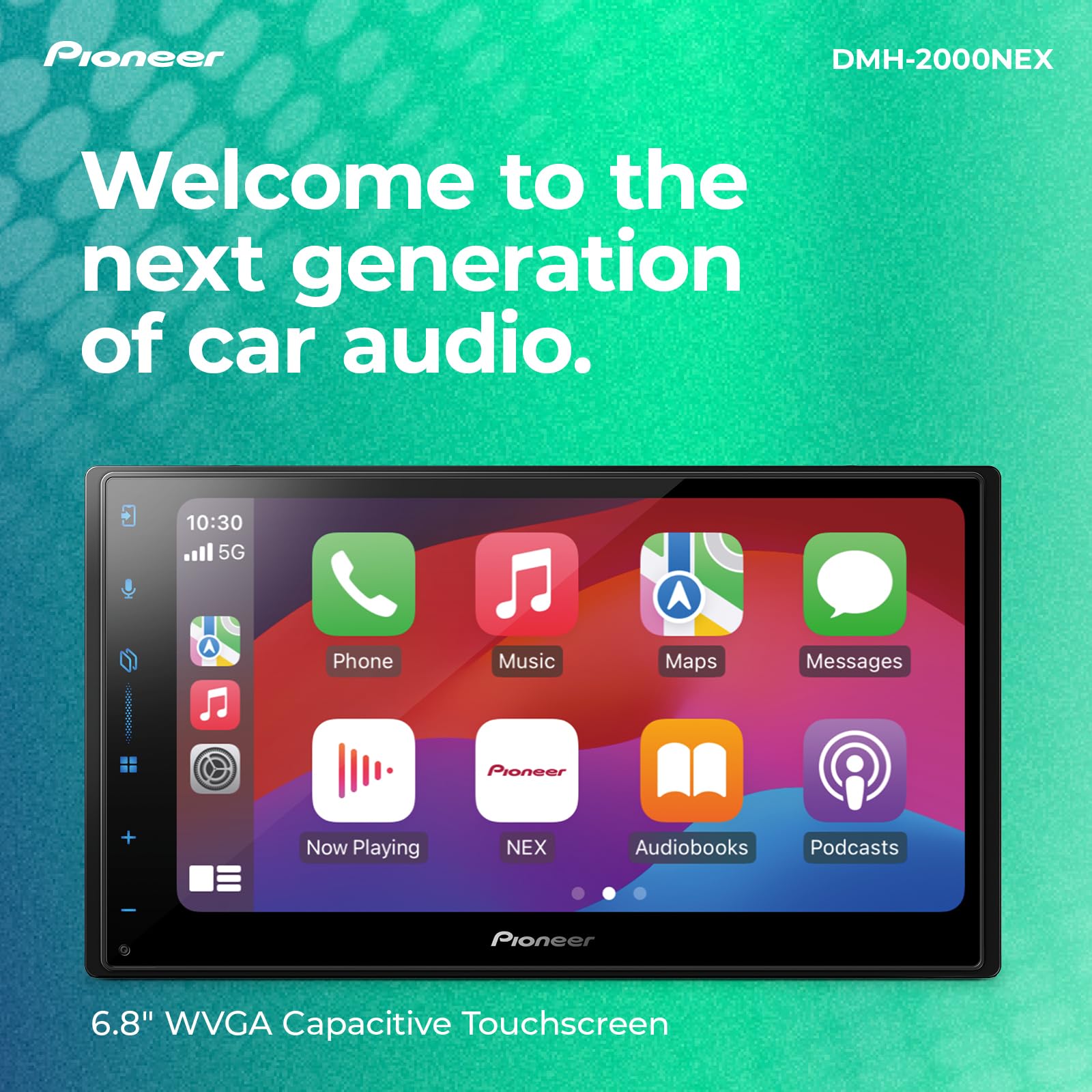 Foto 3 pulgar | Receptor Multimedia Pioneer Dmh-2000nex de 6,8 Pulgadas con Carplay y Android - Venta Internacional