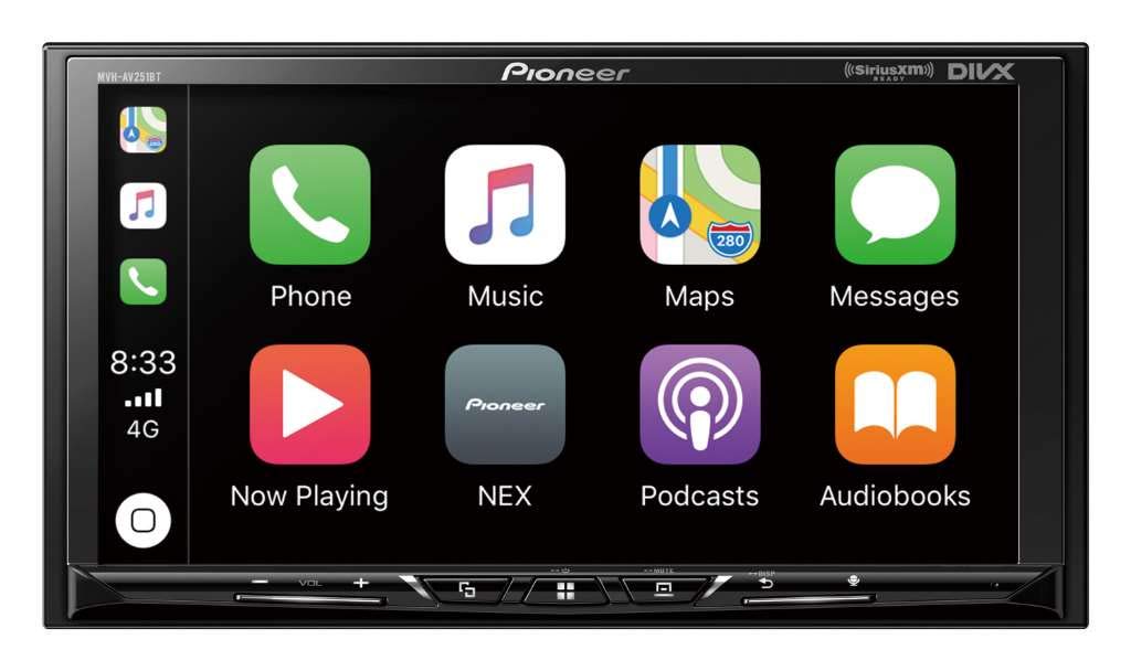 Foto 1 | Receptor de Vídeo Multimedia Digital Pioneer Mvh-av251bt - Venta Internacional