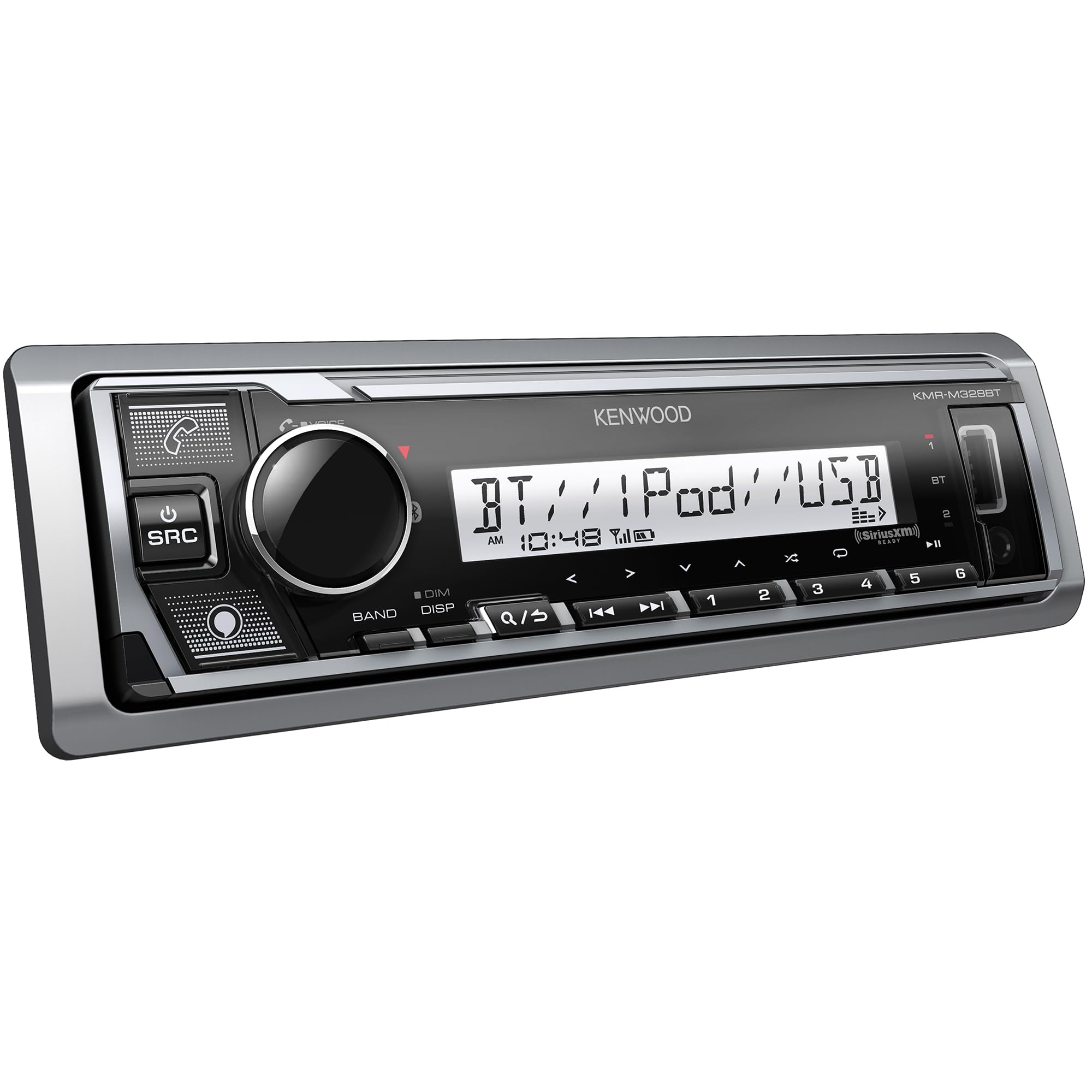 Foto 3 pulgar | Receptor Multimedia Digital Marino Kenwood Kmr-m328bt Con Alexa - Venta Internacional.