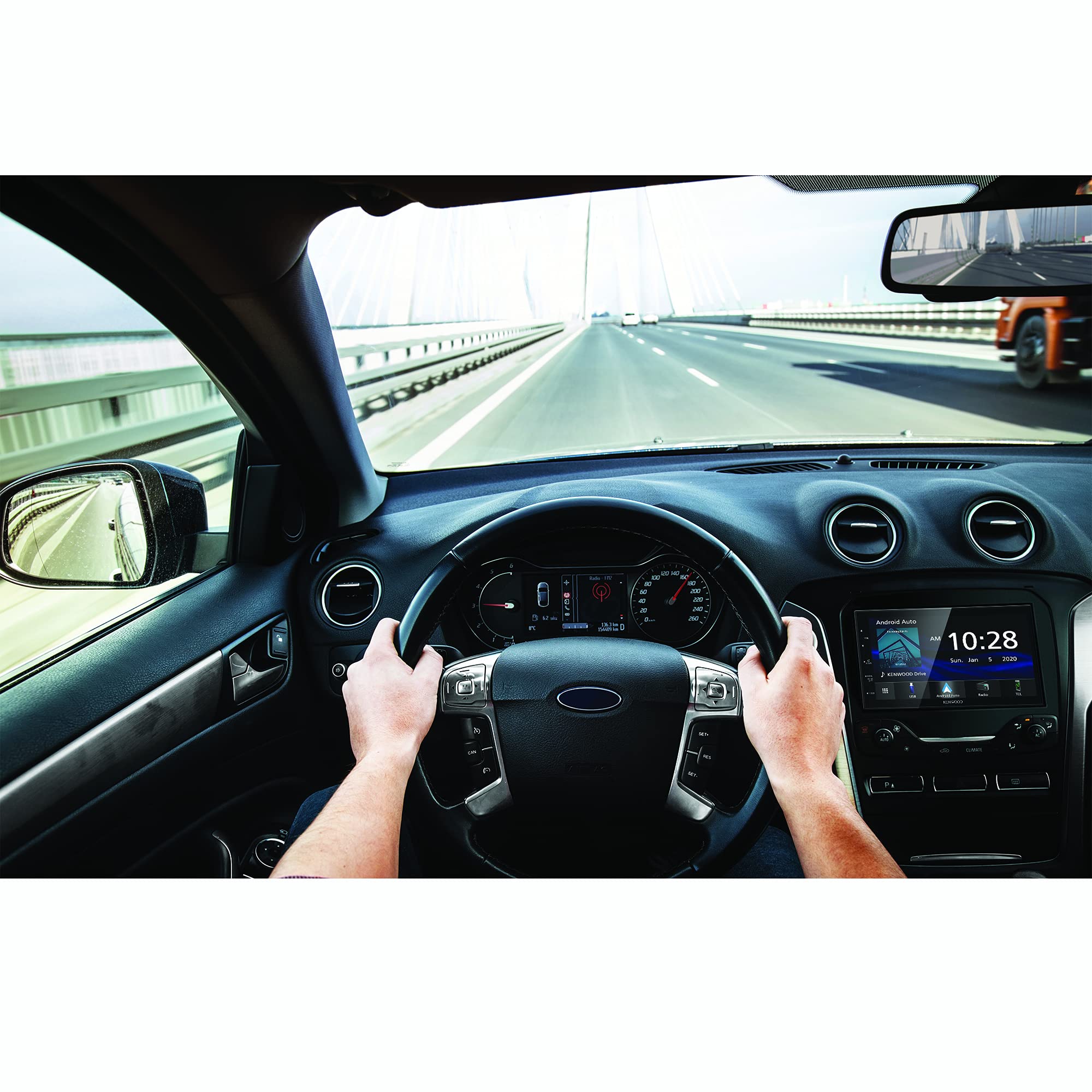 Foto 6 pulgar | Reproductor Multimedia Para Coche Kenwood Dmx47s De 6,8 Pulgadas Con Carplay Y Android - Venta Internacional.