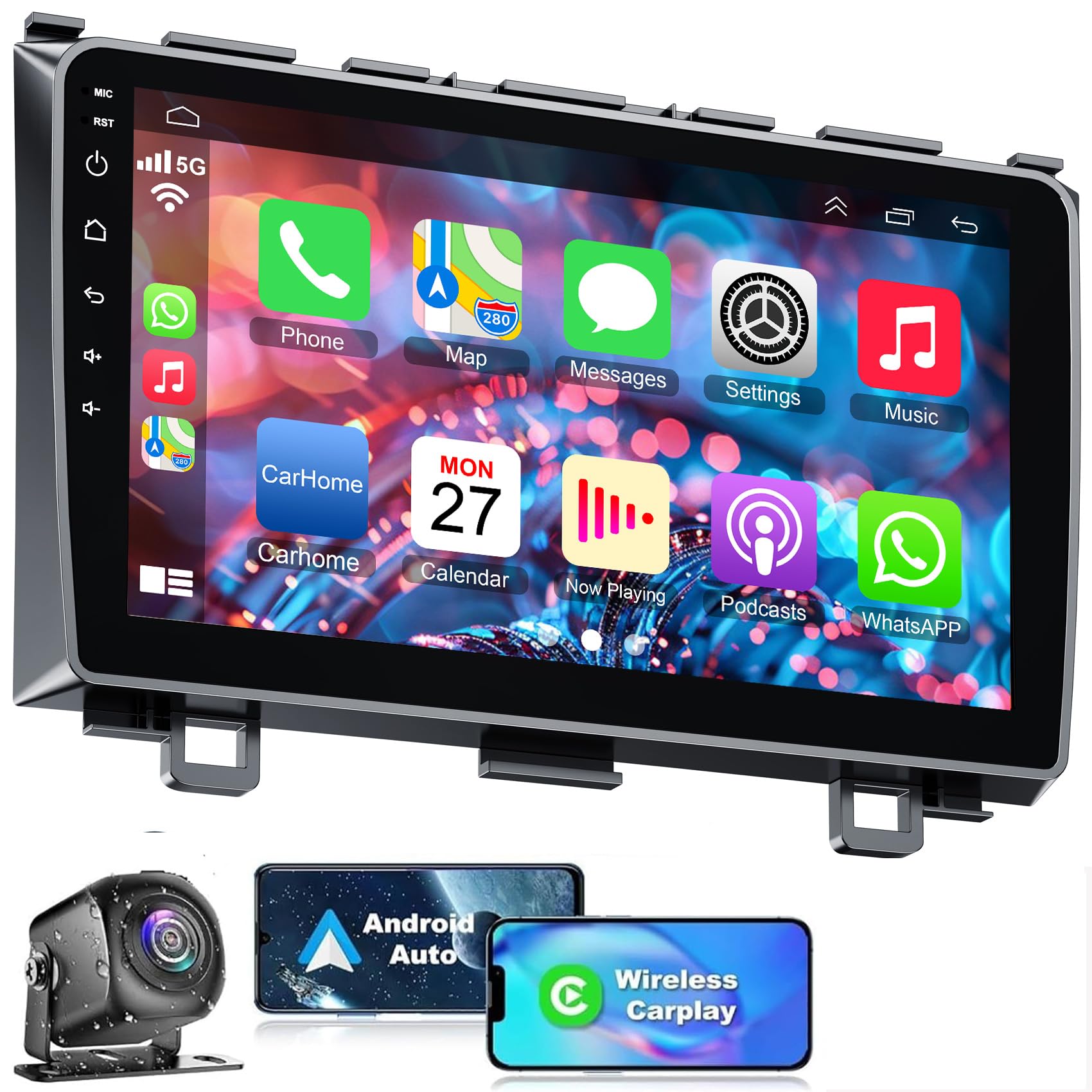 Adaptador De Radio Estéreo De Coche Universe Para Honda Crv 2007-2011 - Venta Internacional.