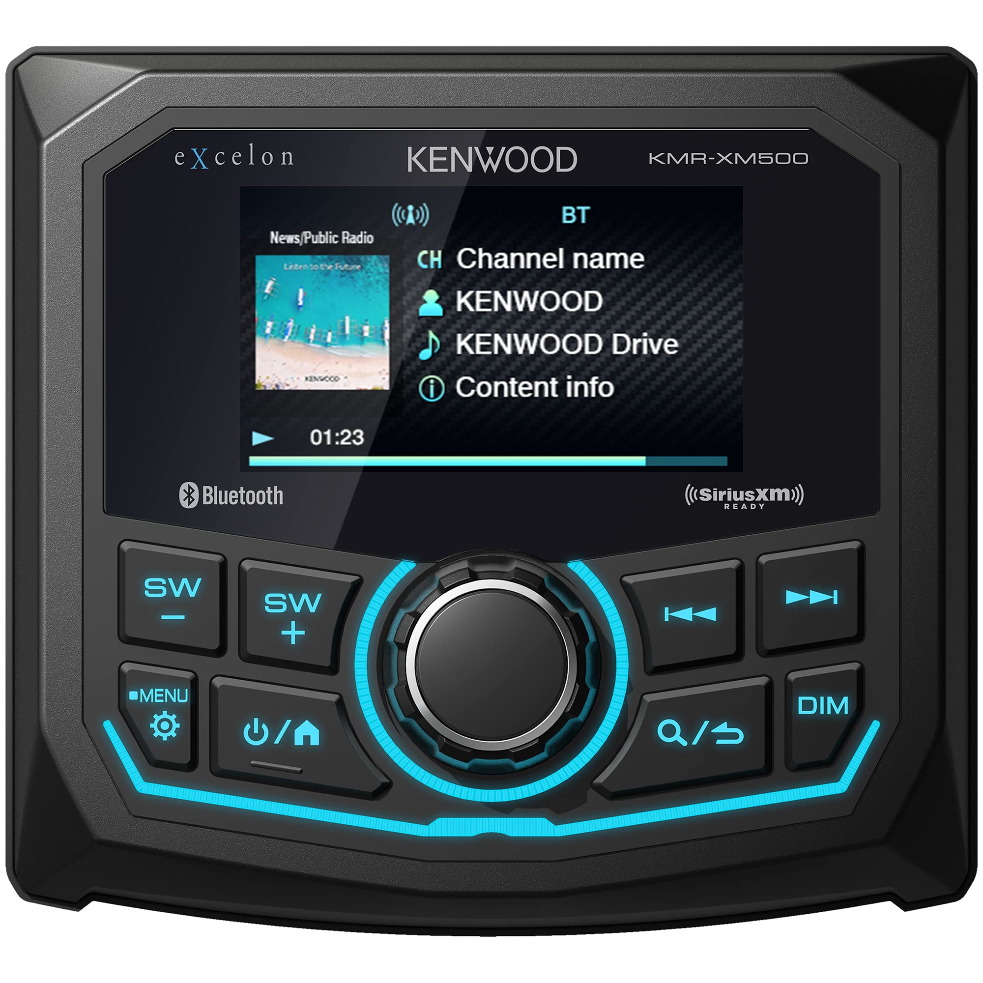 Foto 2 pulgar | Receptor Multimedia Digital Kenwood Kmr-xm500 Excelon Marine - Venta Internacional.