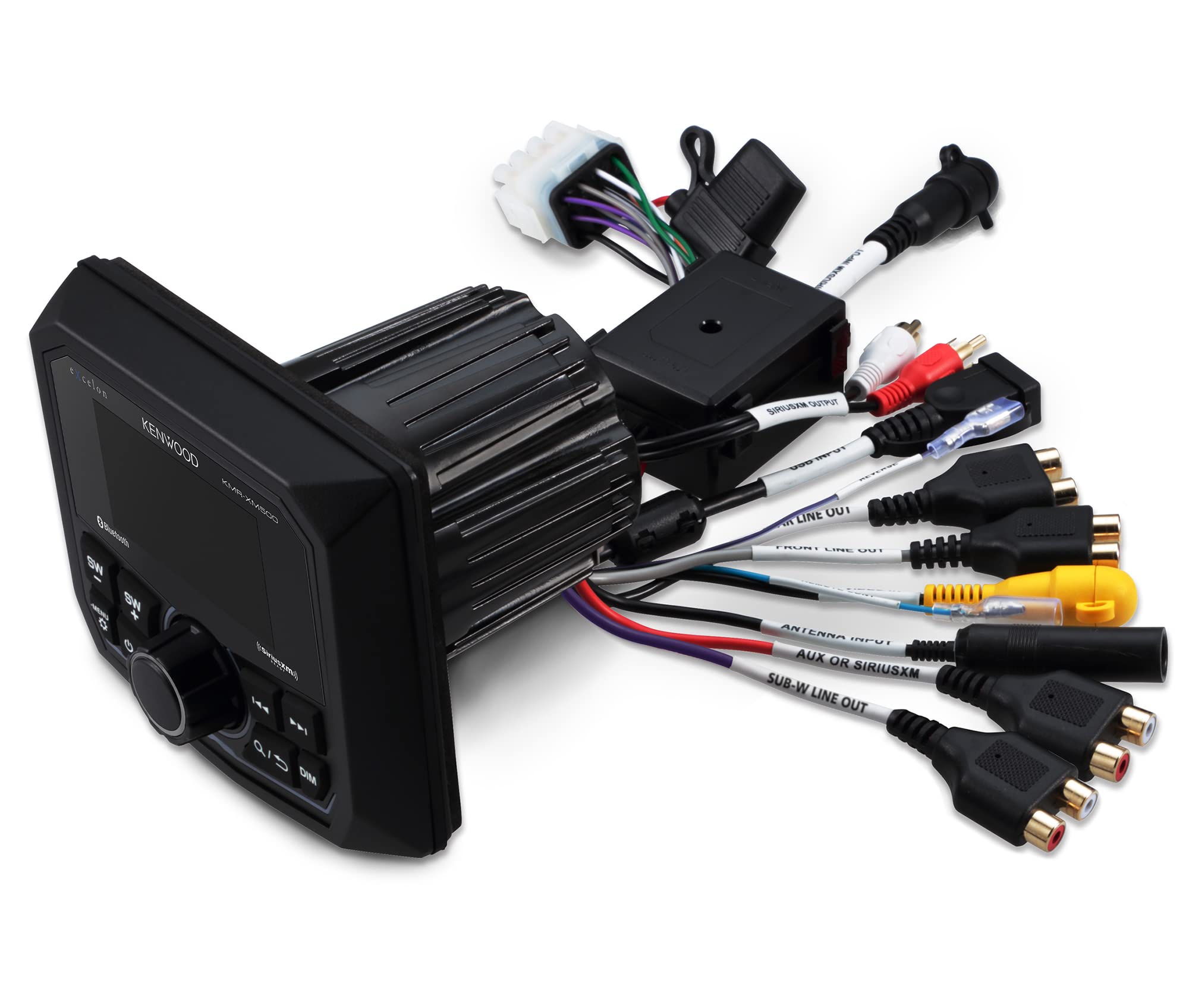 Foto 6 pulgar | Receptor Multimedia Digital Kenwood Kmr-xm500 Excelon Marine - Venta Internacional.