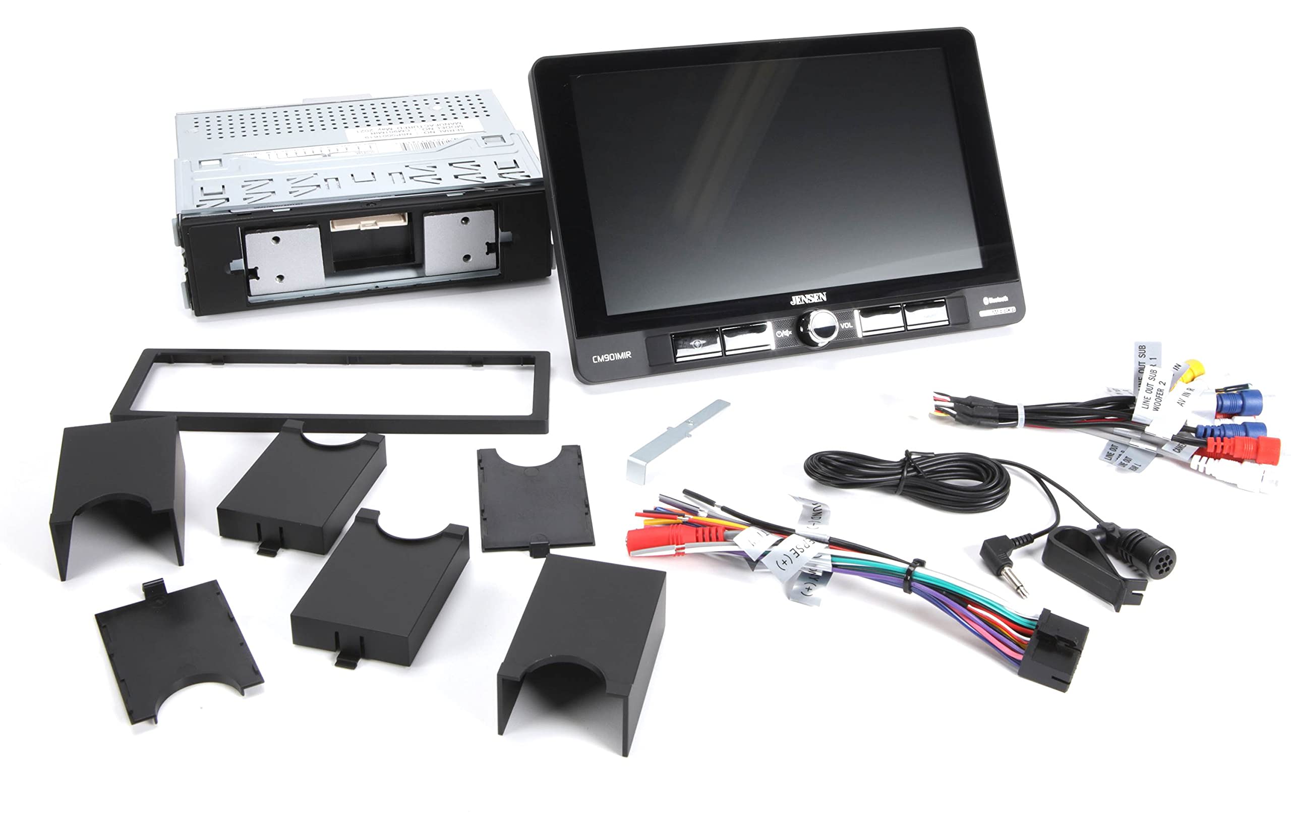 Foto 8 pulgar | Receptor Multimedia Digital Jensen Cm901mir 23 Cm Con Bluetooth - Venta Internacional.