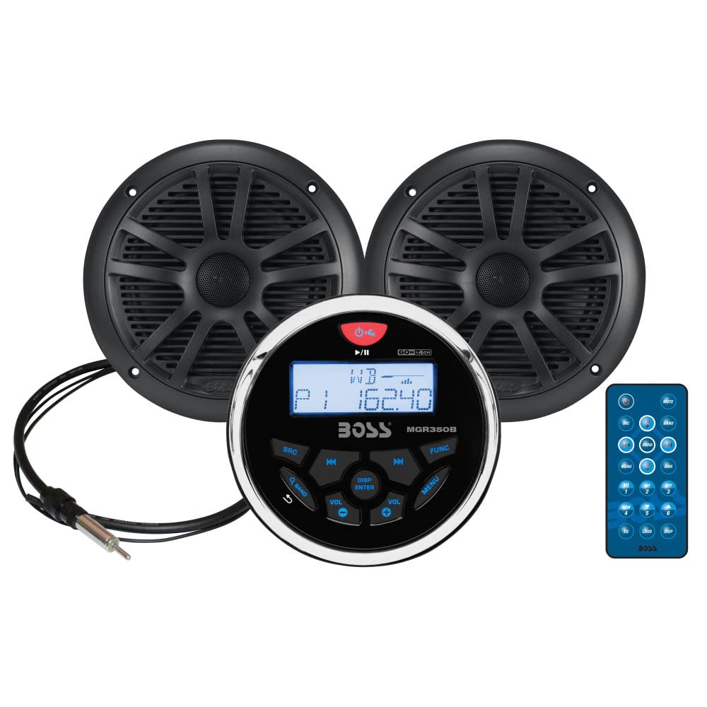 Foto 2 pulgar | Sistema De Audio Marino Boss Audio Systems Mckgb350b.6 Mp3/am/fm - Venta Internacional.