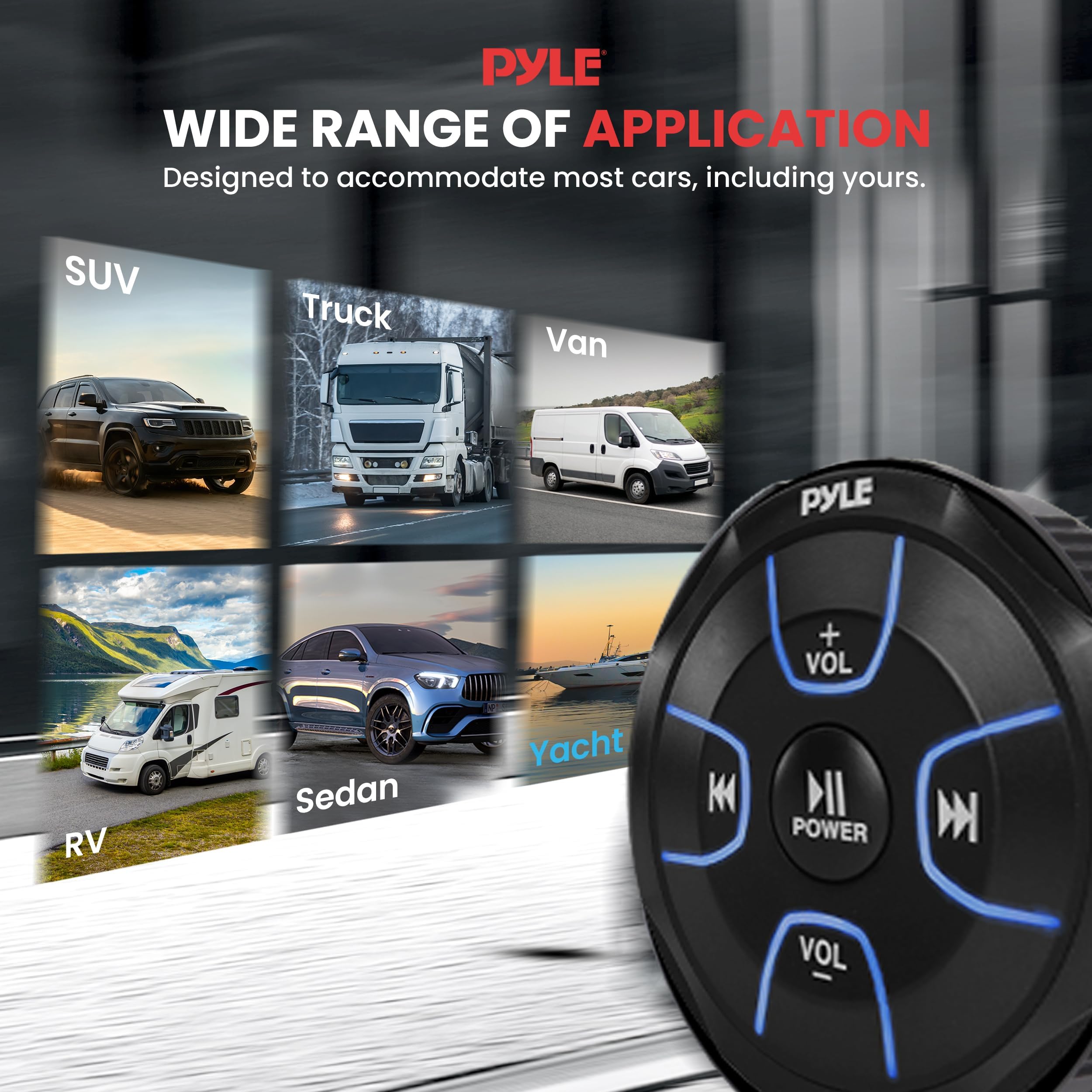 Foto 6 pulgar | Controlador De Audio Bluetooth Pyle Plmrbt18 300 W Resistente Al Agua - Venta Internacional.