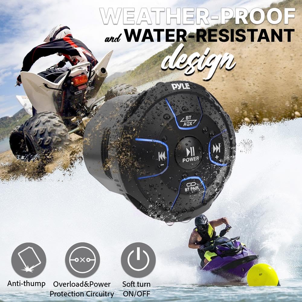 Foto 5 pulgar | Controlador De Audio Bluetooth Pyle Plmrbt19 800 W Resistente Al Agua - Venta Internacional.