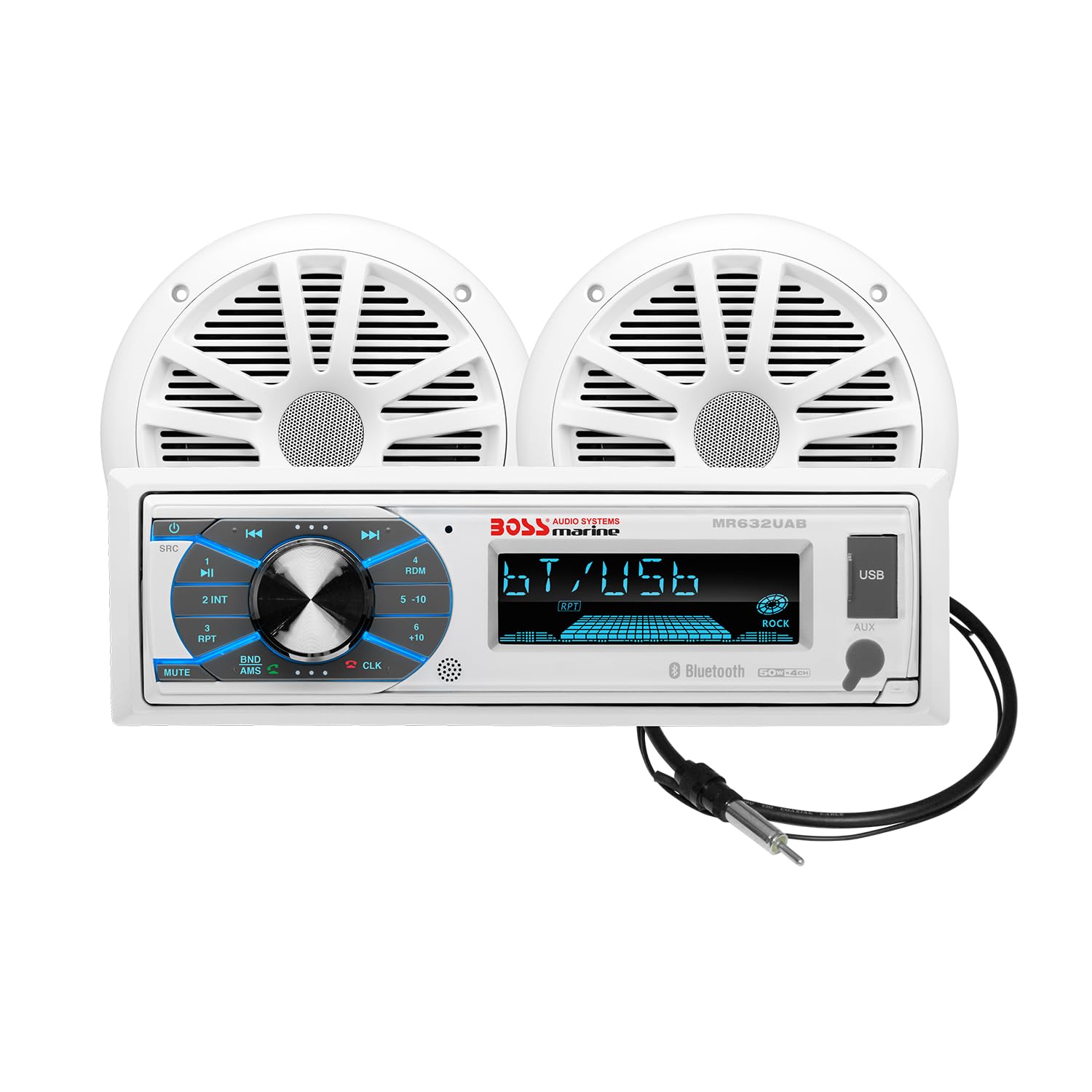 Foto 1 | Receptor Estéreo Bluetooth Para Coche Boss Audio Mck632wb.6 90w - Venta Internacional.