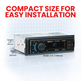 Foto 5 | Sistema Estéreo para Auto Boss Audio Systems 625uab Single Din con Bluetooth - Venta Internacional