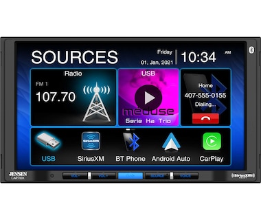 Foto 2 | Receptor Multimedia Jensen CAR710X 7'' con Apple CarPlay y Android Auto - Venta Internacional