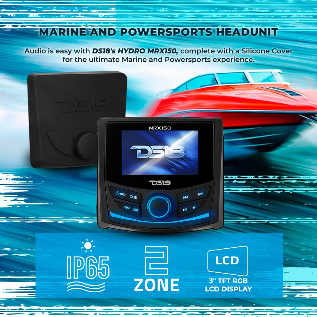 Foto 2 | Unidad Principal Para Deportes De Motor Y Náutica Ds18 Mrx150 Con Pantalla De 3 Pulgadas - Venta Internacional.