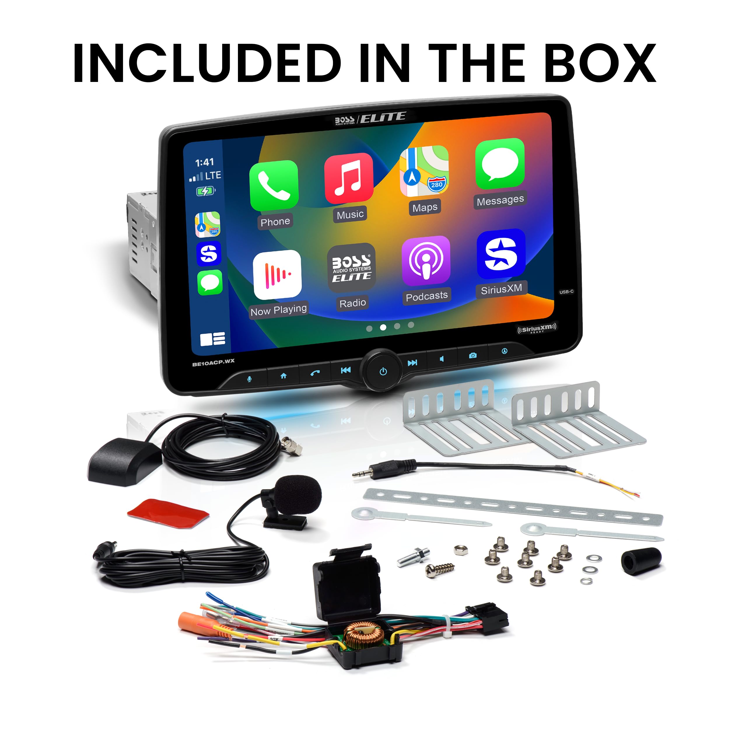 Foto 6 | Sistema Estéreo Para Coche Boss Audio Systems Elite Be10acp.wx 10.1'' - Venta Internacional.