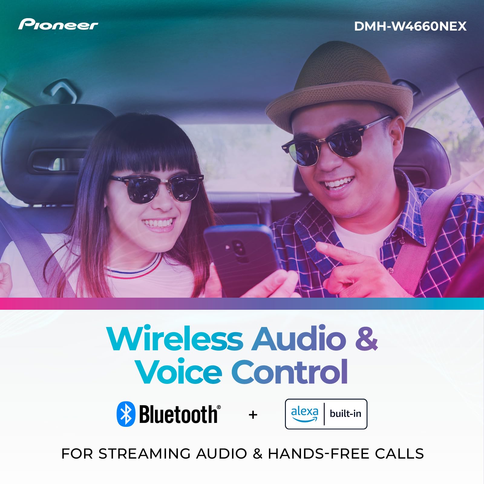 Foto 5 pulgar | Receptor Multimedia Pioneer Dmh-w4660nex 6.8'' Con Carplay - Venta Internacional.