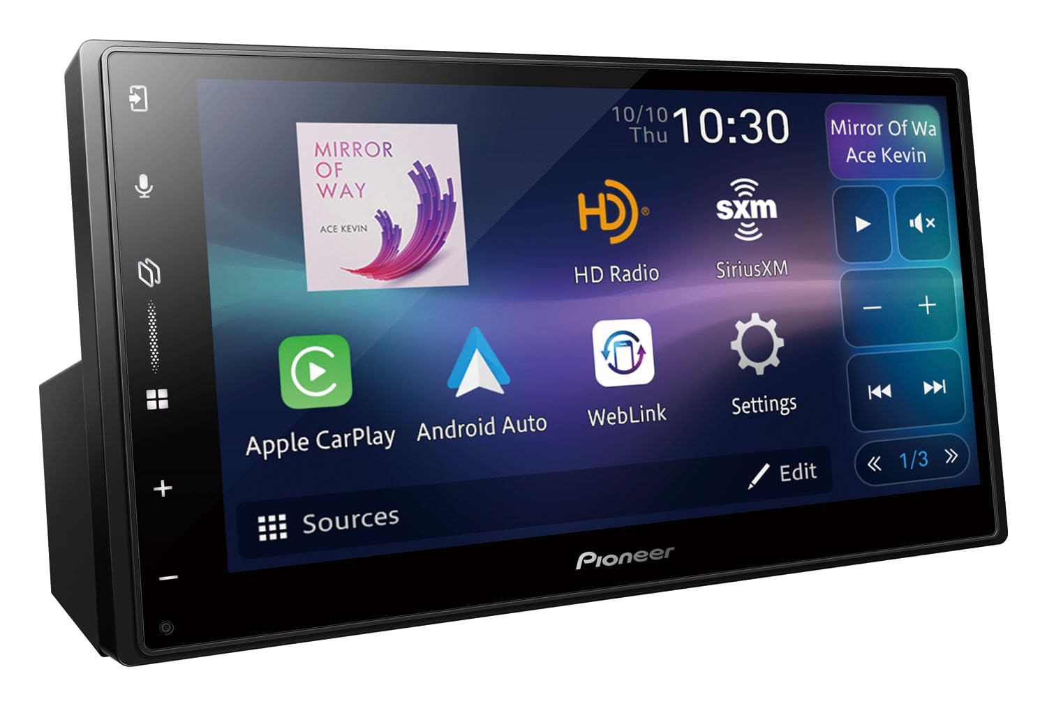 Foto 2 pulgar | Receptor Multimedia Pioneer Dmh-w3050nex De 6 8 Pulgadas Con Doble Din - Venta Internacional.