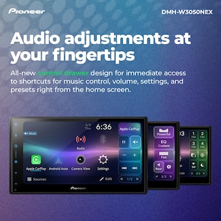 Foto 7 | Receptor Multimedia Pioneer Dmh-w3050nex De 6 8 Pulgadas Con Doble Din - Venta Internacional.