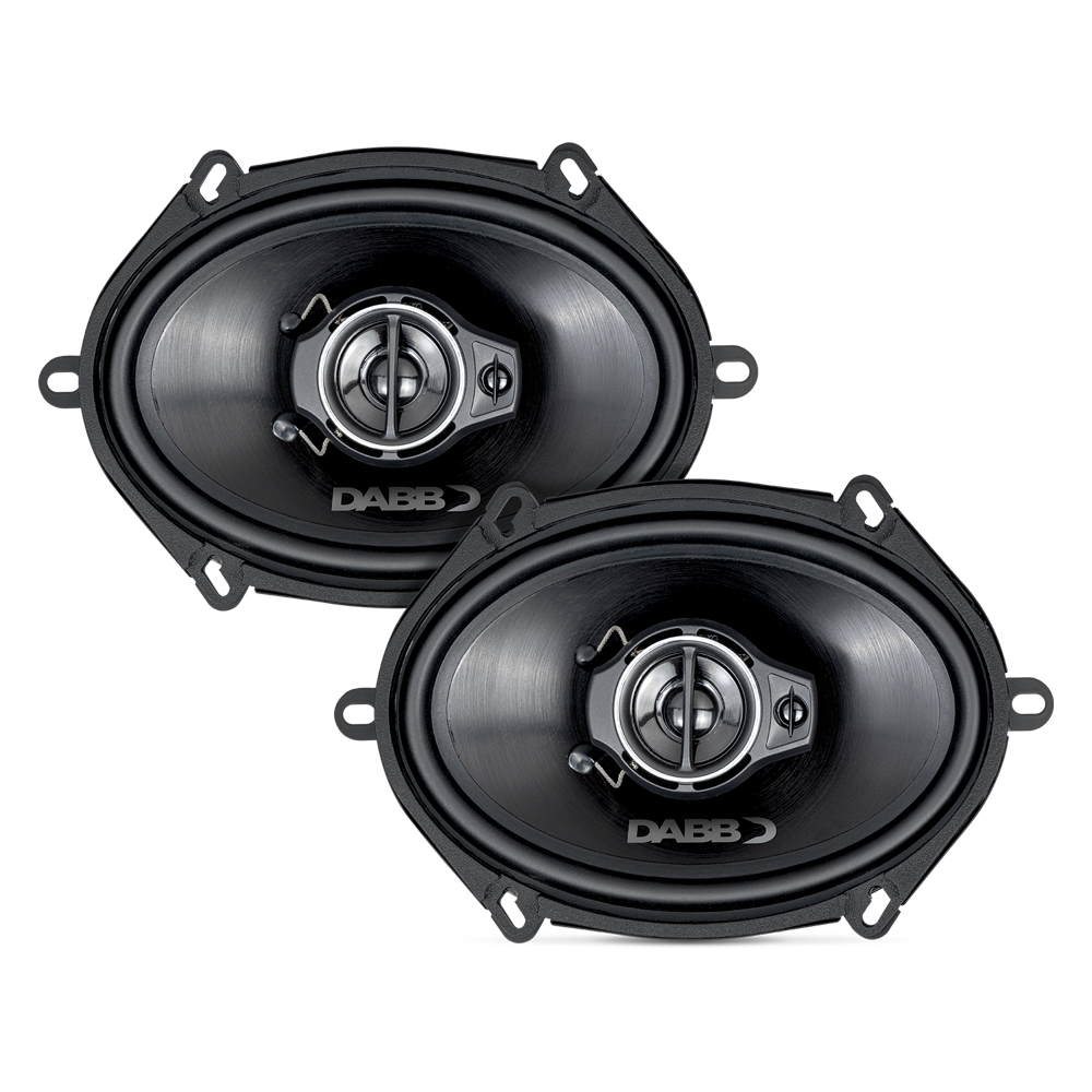 Juego de Bocinas 5 X 7” Dabb DAB-0311 Negras 3 Canales