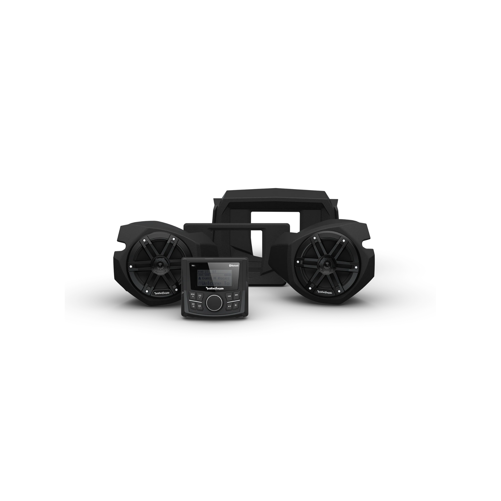 Kit Estéreo Bocina Polaris Rzr Rockford Fosgate Rzr14stg1