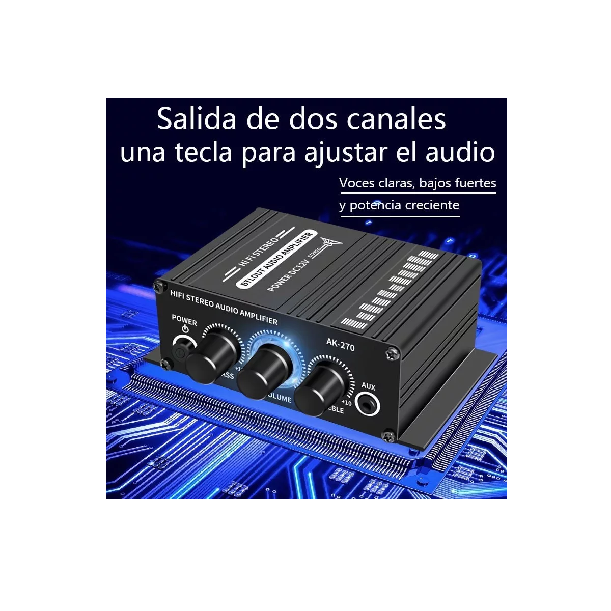 Foto 4 pulgar | Amplificador 400w para Auto Conexión Rca Eo Safe Imports Esi-4788 color Negro