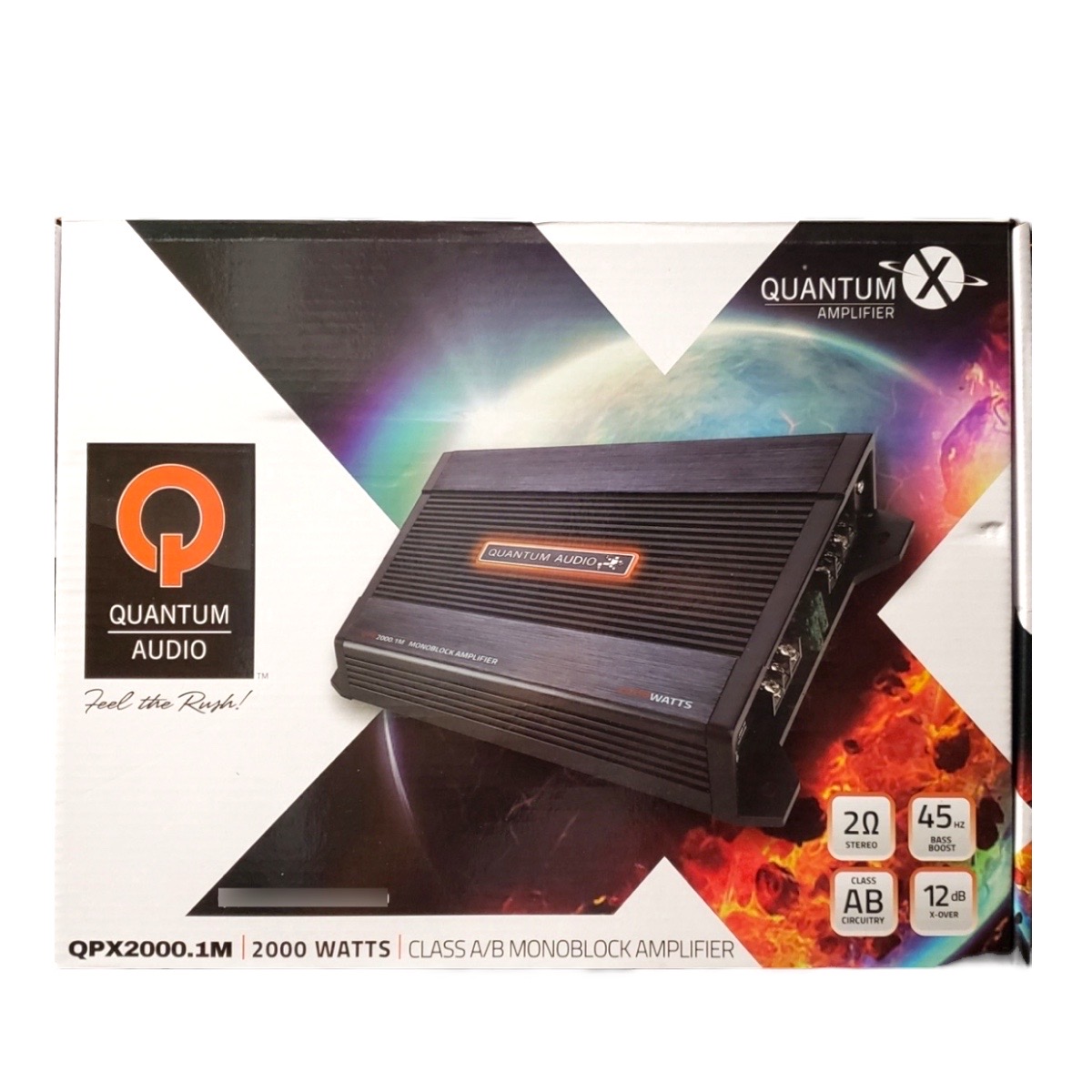 Amplificador Quantum Qpx2000.1m Negro