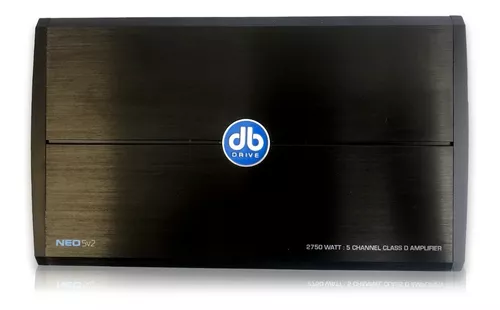 Amplificador Db Drive Amphibious Neo5v2 Clase D 5 Canales