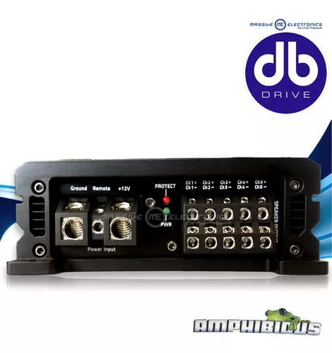Foto 4 pulgar | Amplificador Db Drive Amphibious Neo5v2 Clase D 5 Canales