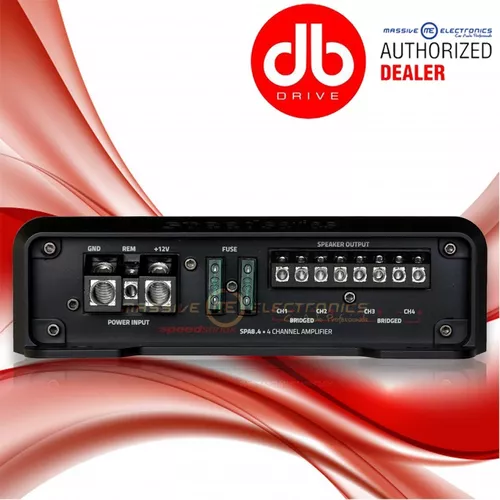 Foto 4 pulgar | Amplificador Db Drive Spa8.4 de 1000w 4 Ch Clase Ab