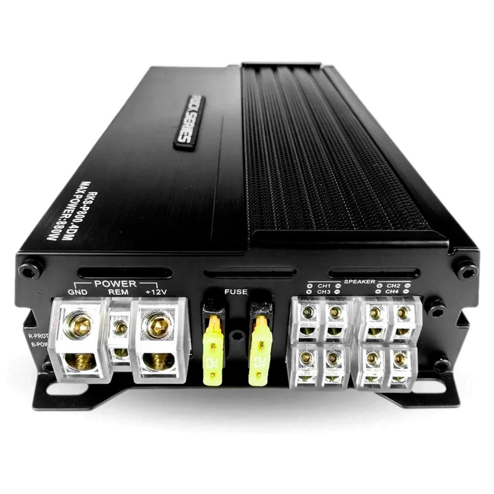 Foto 4 pulgar | Miniamplificador Rock Series RKS-P8004DM Full-range 4 Canales 1800 Watts Clase D