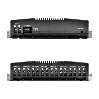 Foto 3 | Amplificador 8 Canales Rock Series Rks-ampbt8 800 Watts Clase D Bluetooth Android Ios