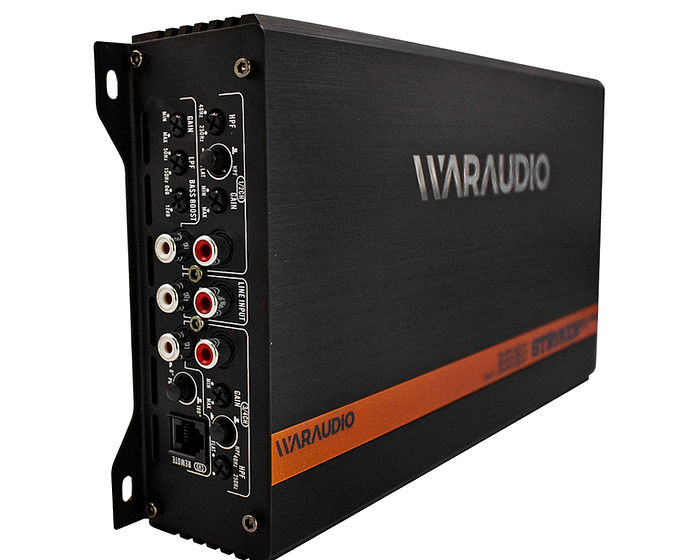 Amplificador Waraudio Stryker100.4+300 de 4 Canales 300w Rms $5,159